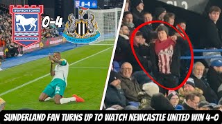 Ipswich Town 0-4 Newcastle away day vlog - SUNDERLAND FAN WATCHES ALEXANDER ISAK AGAIN !!!!!