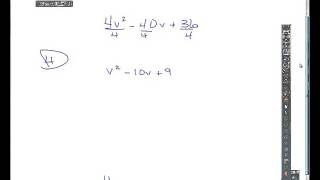 alg 1 lesson 6.10  All together factoring