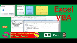 How to use the Message Box in Excel VBA Yes,No,Cancel