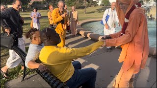 Ecstatic Harinama In Kansas City With Danavir Goswami | Missouri, USA