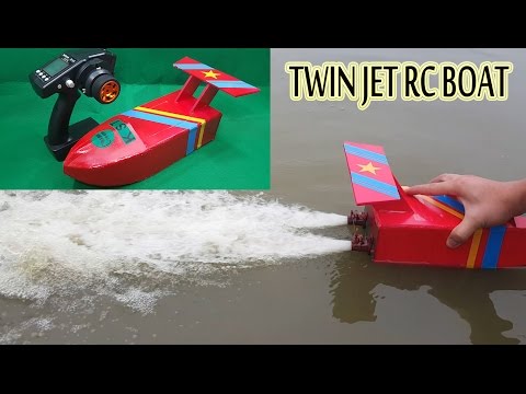 How to make a Twin Jet RC Boat Using Turbo Jet Motor How to make a Twin Jet RC Boat Using Turbo Jet Motor