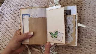 #LetsUsePaperBags Flip Through - Paper Bag Journal