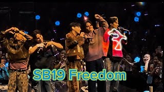 SB19 FREEDOM at DDCON DAY1 ThanksgiVIng Concert