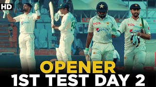 Opener | Pakistan vs New Zealand | 1st Test Day 2 | PCB | MZ2L
