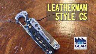 LEATHERMAN STYLE CSの紹介【ファクトリーギアの工具ブログ】