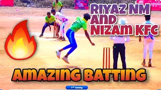 Riyaz NM and Nizam KFC Amazing Batting 🔥🔥🔥 White Horse || Underarm cricket Mangalore || Bedra Media