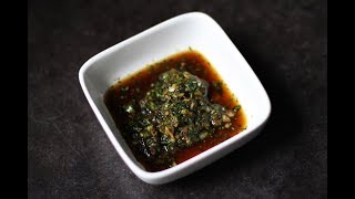 Andrew Zimmern Cooks: Soy and Ginger Sauce