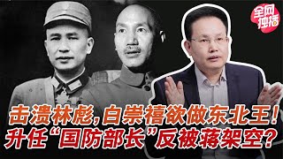 击溃林彪四平得手，白崇禧欲做东北王！蒋介石为何不敢卖人情？