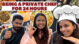 Being a *PRIVATE CHEF* 👩‍🍳 for 24 hours for @mridul_sharmaa @MridulandAditya | KASHISH