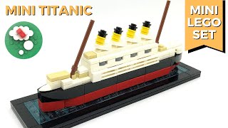 Mini LEGO Titanic (TUTORIAL)
