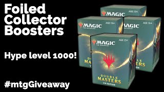 Foiled Booster Box Opening - Double Masters VIP Edition - Magic: The Gathering