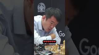 Heartbreak for Ding Liren 💔#chess #shorts