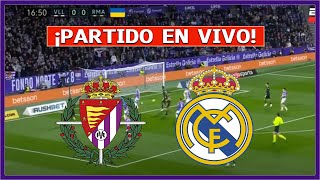 🔴 REAL VALLADOLID vs REAL MADRID EN DIRECTO ⚽ JUEGA MBAPPE POR LA LIGA DE ESPAÑA