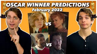 Who Will Win at the 2022 Oscars? (February Predictions)