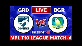 Grenadines Drivers vs BOTANICAL GARDENS Rangers Live 🔴 Vincy Premier League T10 GRD vs BGR Live