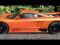 Saleen S7 TT AWD 0-60 launching on the backyard