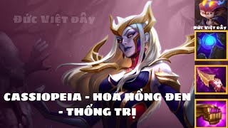 LEO RANK THẦN TỐC CÙNG ĐỘI HÌNH CASSIOPEIA - HOA HỒNG ĐEN - THỐNG TRỊ - TFT SET 13