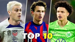 TOP 10 Best Young American Football Players in Europe 2023 | USMNT Wonderkids
