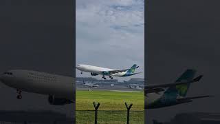 Aerlingus A330-300 landing at Dublin Airport, Ireland 🇮🇪