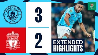 EXTENDED HIGHLIGHTS | Man City 3-2 Liverpool | CITY through after five-goal classic