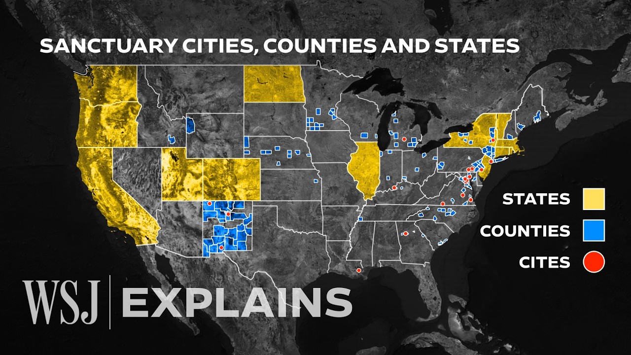 Wsj Sanctuary Cities Resistance To Trump S Mass Deportations