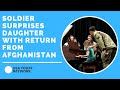 Green Bay soldier surprises daughter with return from Afghanistan | Surprise homecoming