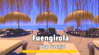 Fuengirola.🇪🇸 Explore Carvajal: Costa del Sol’s Peaceful Beachside Getaway