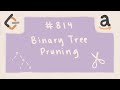 Binary Tree Pruning - Leetcode 814 - Python