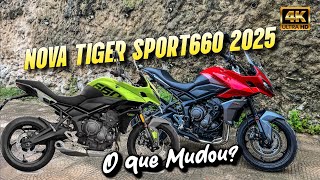 Nova Tiger Sport 660 2025, quais as diferenças para a 2023?