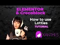 How to use Crocoblock's Lottie widget for Elementor - tutorial 2022