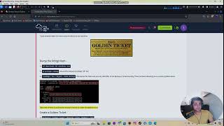 How a Golden Ticket Attack Works , tryhackme , postexploit #goldenticket #attack #cybersecurity
