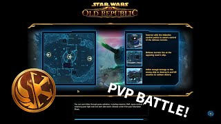 SWTOR PvP Battle on Yavin 4 as a Lv80 Jedi Consular