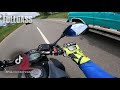 candeleando a 207 km h en yamaha mt07