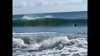 【台風14号】10/04/満潮時の小松海岸メイン側 #台風 #波情報 #サーフィン #waveinformation