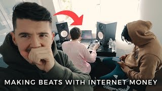 MAKING BEATS WITH INTERNET MONEY *insane*