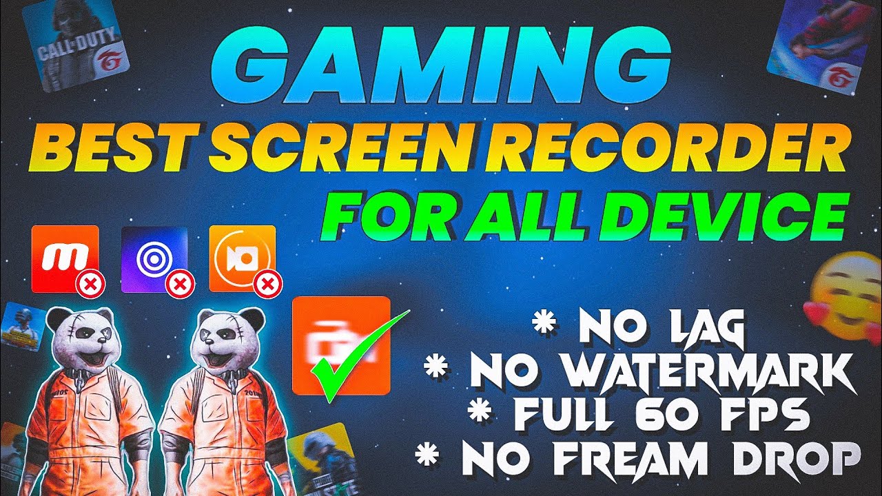 Best Screen Recorder For Gaming No Lag In 2023 | Bgmi Best Screen ...