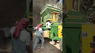 Tractor Operated Straw Baler Machine in #india | Tuddi Baler Machine | #youtubeshorts #agriculture