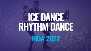 KARL / HOFERICHTER (GER) | Ice Dance Rhythm Dance | Riga 2022 | #JGPFigure