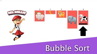 Ms. Millie's Coding for Kids | Bubble Sort Algorithm - Sort by Size | Educational Videos for Kids