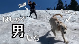 はしゃぐ生後5ヶ月とはしゃぐ36歳w