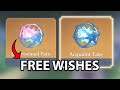 the best way to get FREE wishes (Genshin Impact)