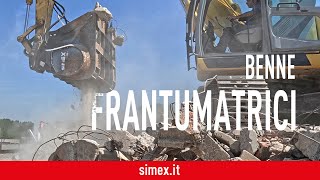 Benna frantumatrice per escavatore CBE 40 - Il ferro di armatura