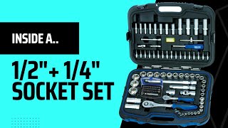 Heytec Universal 105 pcs Socket Set (1/2\