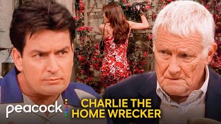 Two and a Half Men | Charlie Unknowingly Sleeps With a Man’s Trophy Wife