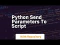python send parameters to script