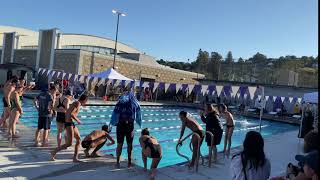 Alec_Encouraging ACHS Swim meet March 4, 2020, meet at Casa Grande in Petaluma