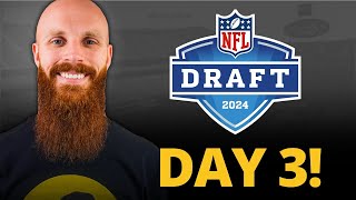 2024 NFL Draft Live | Day 3 Reaction!
