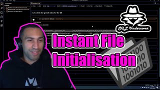 SQL Undercover TV - Instant File Initialisation