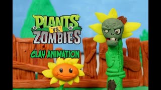 Plants VS Zombies Clay Animation