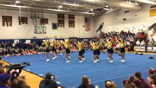 2015 Westfield Goldenhawk Varsity Cheerleading 2015-Grand Champions at hearters